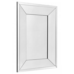 Uranus Small Rectangular Bevelled Wall Mirror